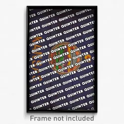 Quinter Kansas Poster (KS City Souvenir 11x17 Town Print)