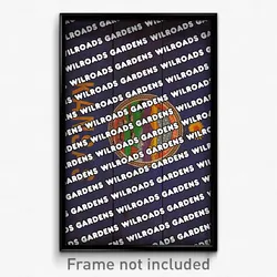 Wilroads Gardens Kansas Poster (KS City Souvenir 11x17 Town Print)
