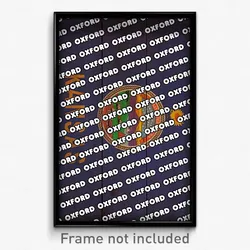 Oxford Kansas Poster (KS City Souvenir 11x17 Town Print)