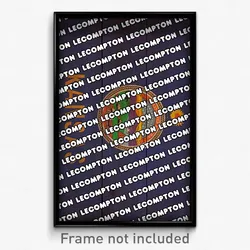 Lecompton Kansas Poster (KS City Souvenir 11x17 Town Print)