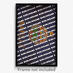 Burlingame Kansas Poster (KS City Souvenir 11x17 Town Print)