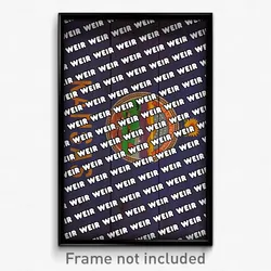 Weir Kansas Poster (KS City Souvenir 11x17 Town Print)