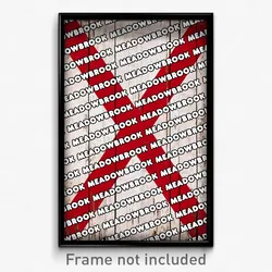 Meadowbrook Alabama Poster (AL City Souvenir 11x17 Town Print)