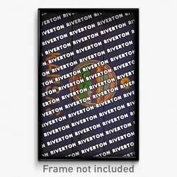Riverton Kansas Poster (KS City Souvenir 11x17 Town Print)