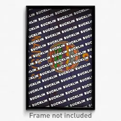 Bucklin Kansas Poster (KS City Souvenir 11x17 Town Print)