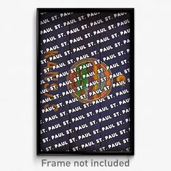 St. Paul Kansas Poster (KS City Souvenir 11x17 Town Print)