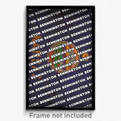 Bennington Kansas Poster (KS City Souvenir 11x17 Town Print)