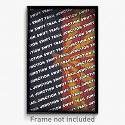Swift Trail Junction Arizona Poster (AZ City Souvenir 11x17 Town Print)
