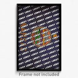 LeRoy Kansas Poster (KS City Souvenir 11x17 Town Print)