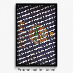Burden Kansas Poster (KS City Souvenir 11x17 Town Print)