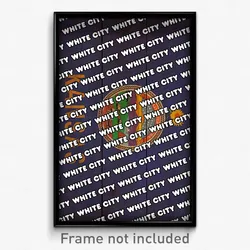 White City Kansas Poster (KS City Souvenir 11x17 Town Print)