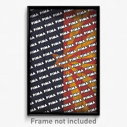 Pima Arizona Poster (AZ City Souvenir 11x17 Town Print)