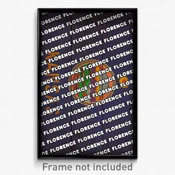 Florence Kansas Poster (KS City Souvenir 11x17 Town Print)