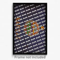 Olpe Kansas Poster (KS City Souvenir 11x17 Town Print)