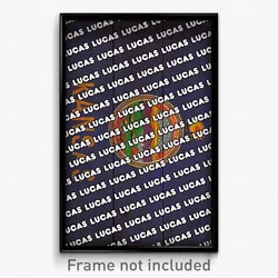 Lucas Kansas Poster (KS City Souvenir 11x17 Town Print)