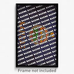 Bazine Kansas Poster (KS City Souvenir 11x17 Town Print)