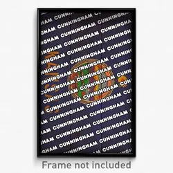 Cunningham Kansas Poster (KS City Souvenir 11x17 Town Print)