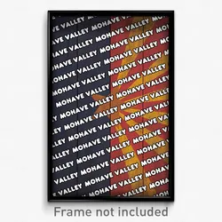 Mohave Valley Arizona Poster (AZ City Souvenir 11x17 Town Print)