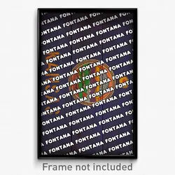 Fontana Kansas Poster (KS City Souvenir 11x17 Town Print)
