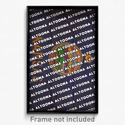 Altoona Kansas Poster (KS City Souvenir 11x17 Town Print)