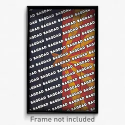 Bagdad Arizona Poster (AZ City Souvenir 11x17 Town Print)