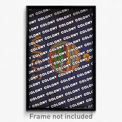 Colony Kansas Poster (KS City Souvenir 11x17 Town Print)