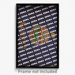 Edna Kansas Poster (KS City Souvenir 11x17 Town Print)
