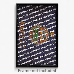Longton Kansas Poster (KS City Souvenir 11x17 Town Print)