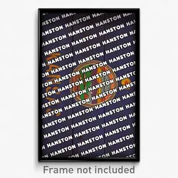 Hanston Kansas Poster (KS City Souvenir 11x17 Town Print)