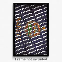 Grinnell Kansas Poster (KS City Souvenir 11x17 Town Print)
