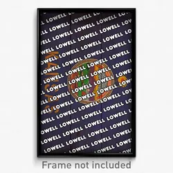 Lowell Kansas Poster (KS City Souvenir 11x17 Town Print)