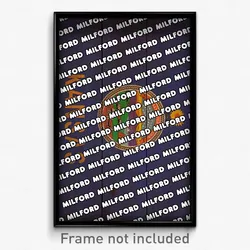 Milford Kansas Poster (KS City Souvenir 11x17 Town Print)