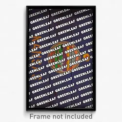 Greenleaf Kansas Poster (KS City Souvenir 11x17 Town Print)