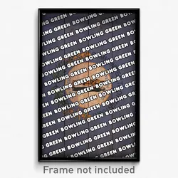 Bowling Green Kentucky Poster (KY City Souvenir 11x17 Town Print)