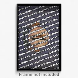 Elizabethtown Kentucky Poster (KY City Souvenir 11x17 Town Print)