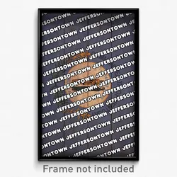 Jeffersontown Kentucky Poster (KY City Souvenir 11x17 Town Print)