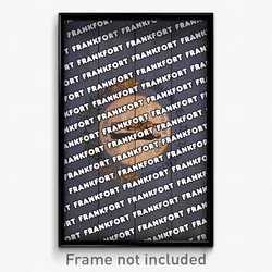 Frankfort Kentucky Poster (KY City Souvenir 11x17 Town Print)