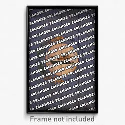 Erlanger Kentucky Poster (KY City Souvenir 11x17 Town Print)