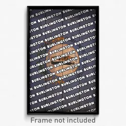 Burlington Kentucky Poster (KY City Souvenir 11x17 Town Print)