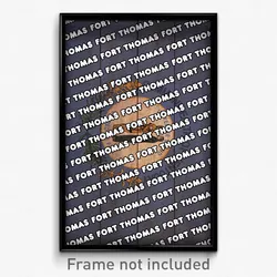 Fort Thomas Kentucky Poster (KY City Souvenir 11x17 Town Print)