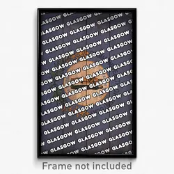 Glasgow Kentucky Poster (KY City Souvenir 11x17 Town Print)