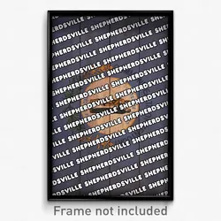 Shepherdsville Kentucky Poster (KY City Souvenir 11x17 Town Print)