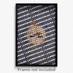 Lawrenceburg Kentucky Poster (KY City Souvenir 11x17 Town Print)