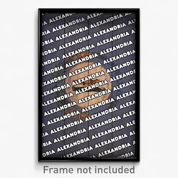 Alexandria Kentucky Poster (KY City Souvenir 11x17 Town Print)
