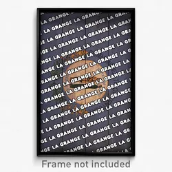 La Grange Kentucky Poster (KY City Souvenir 11x17 Town Print)