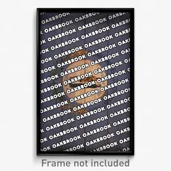 Oakbrook Kentucky Poster (KY City Souvenir 11x17 Town Print)