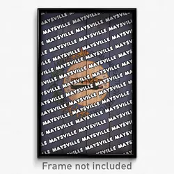 Maysville Kentucky Poster (KY City Souvenir 11x17 Town Print)