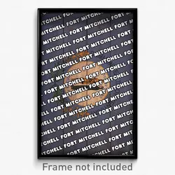 Fort Mitchell Kentucky Poster (KY City Souvenir 11x17 Town Print)
