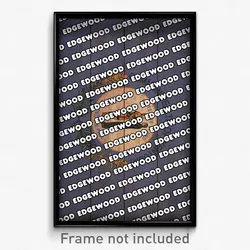Edgewood Kentucky Poster (KY City Souvenir 11x17 Town Print)
