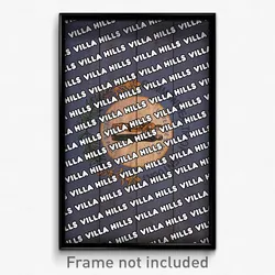Villa Hills Kentucky Poster (KY City Souvenir 11x17 Town Print)